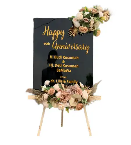 Papan Bunga Akrilik Air Kumbang